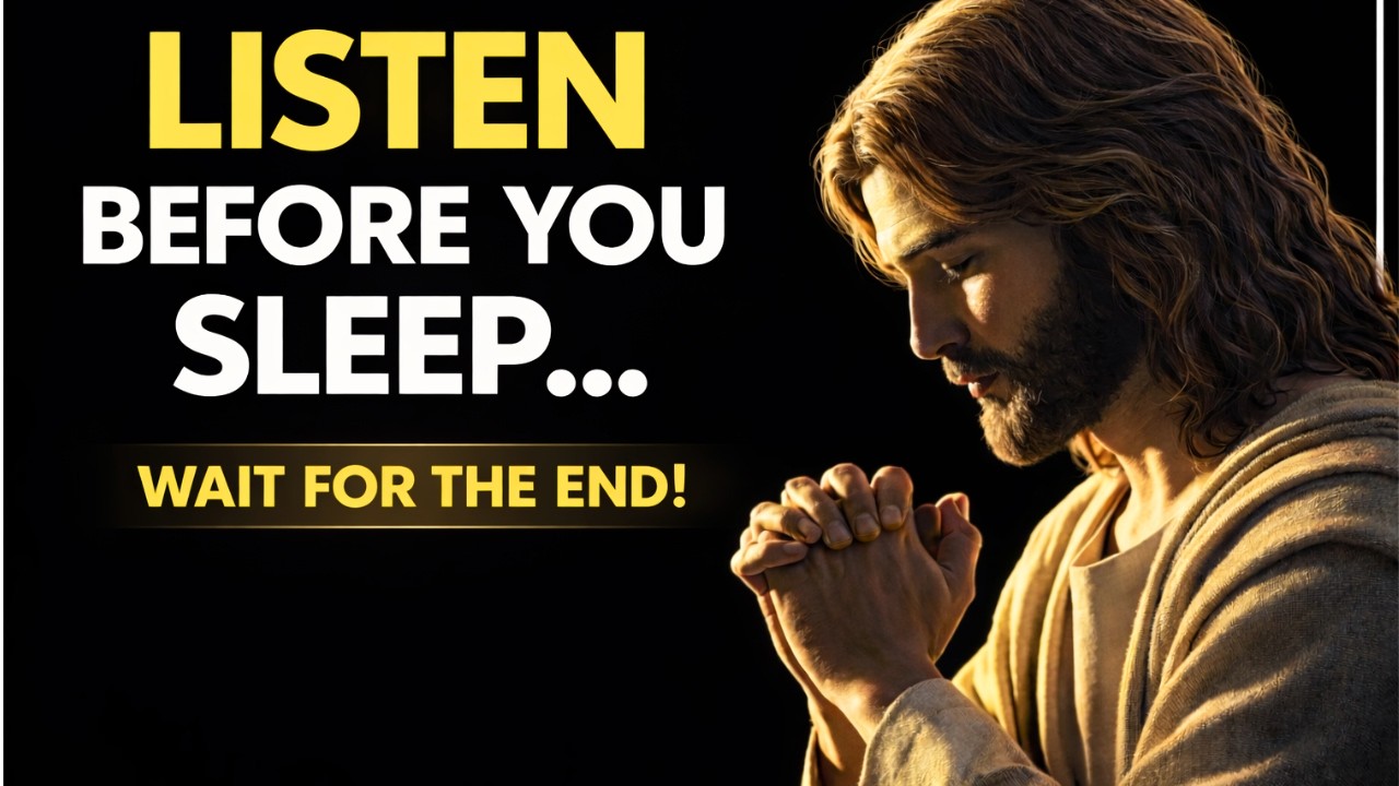 Don’t Sleep Without Listening to This Healing Prayer | God Will Restore You Tonight