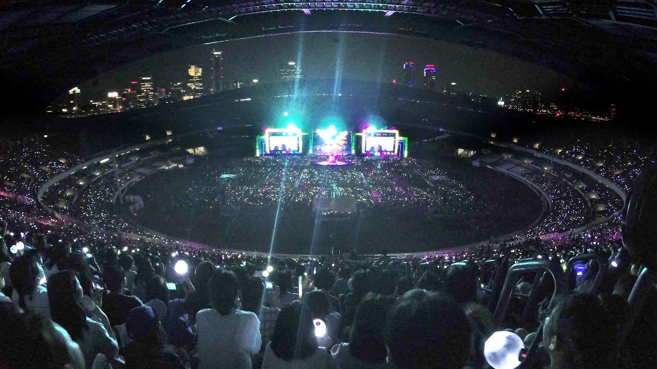 BTS : AIRPLANE PT.2 (feat. ARMY) 떼창 fanchant : WIDE FANCAM : LOTTE FAMILY CONCERT : 방탄소년단 180622