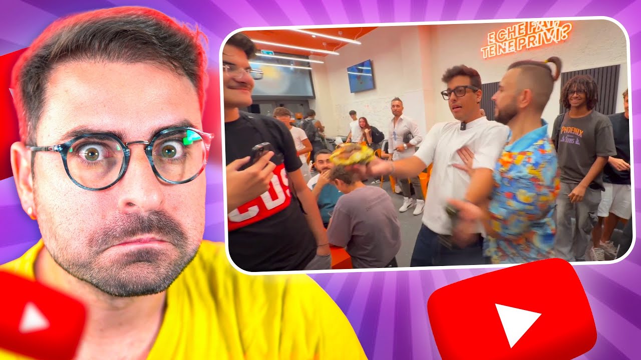 REAGISCO a CICCIOGAMER che CACCIA un suo 