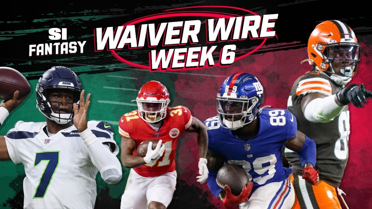Week 6 Waiver Wire: Top Fantasy Players To Add! | Sports Illustrated