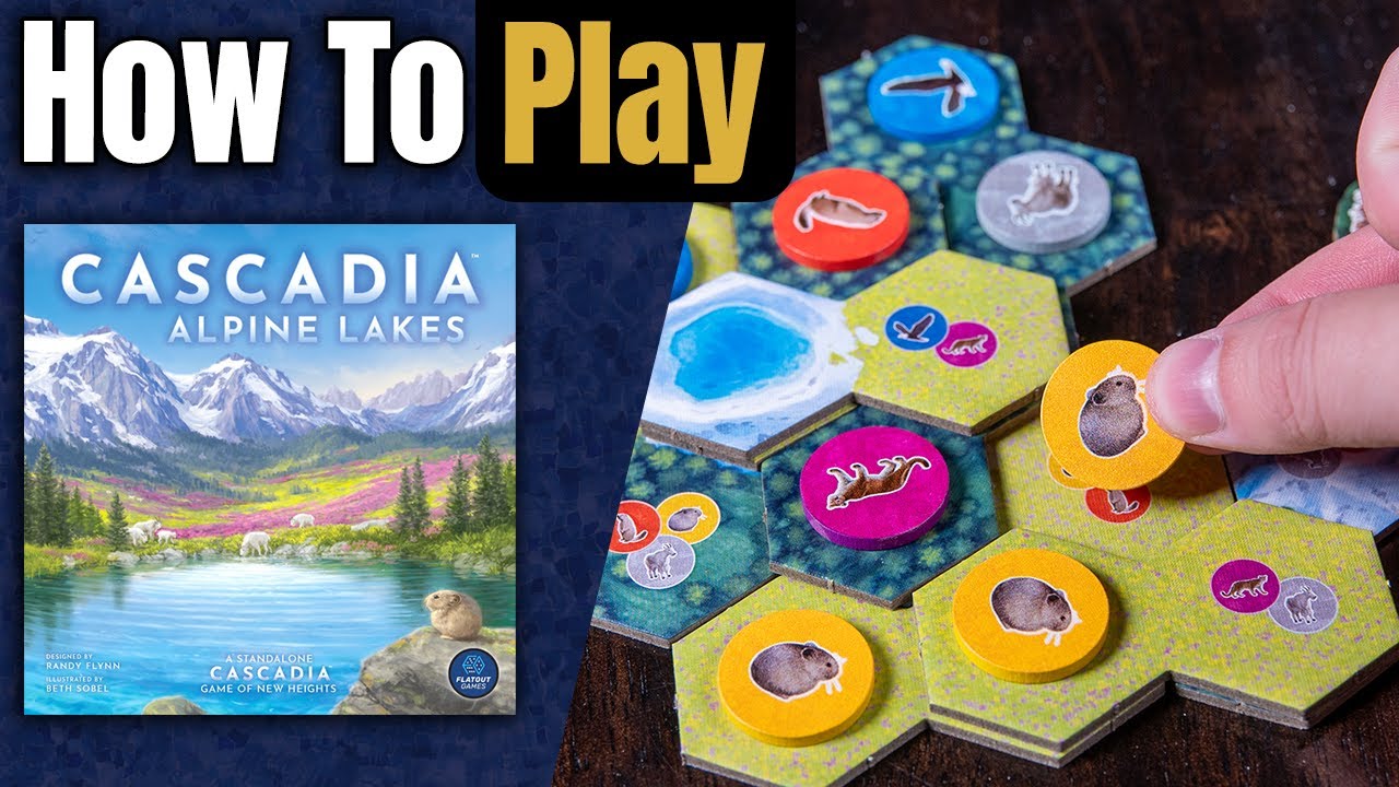 Cascadia: Alpine Lakes | Как играть | Научитесь играть за 10 минут!