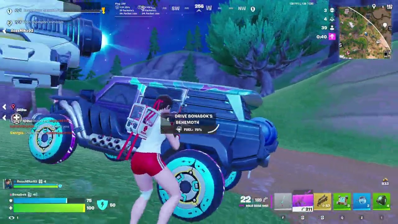 Fortnite Bonabok C7S1, Duo with Mike, second time around & we didn't get an orange crown but it's ok