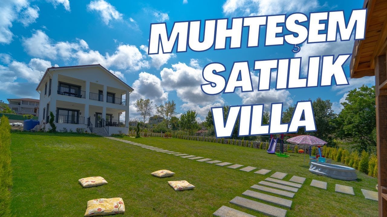 KOCAELİ KANDIRA MUHTEŞEM SATILIK VİLLA 1582 m2 3+1 Remax Masal Mutlu Ekici