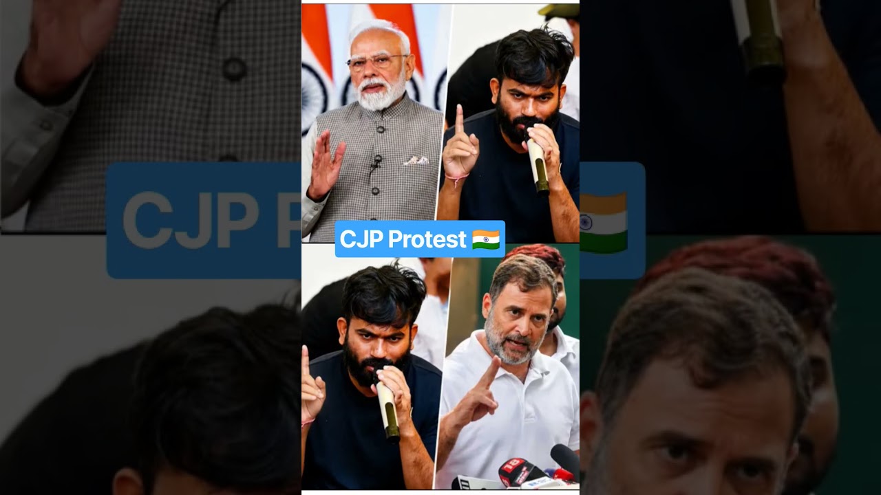 CJP Protest jantar mantar 🇮🇳 Motivation #shortvideo
