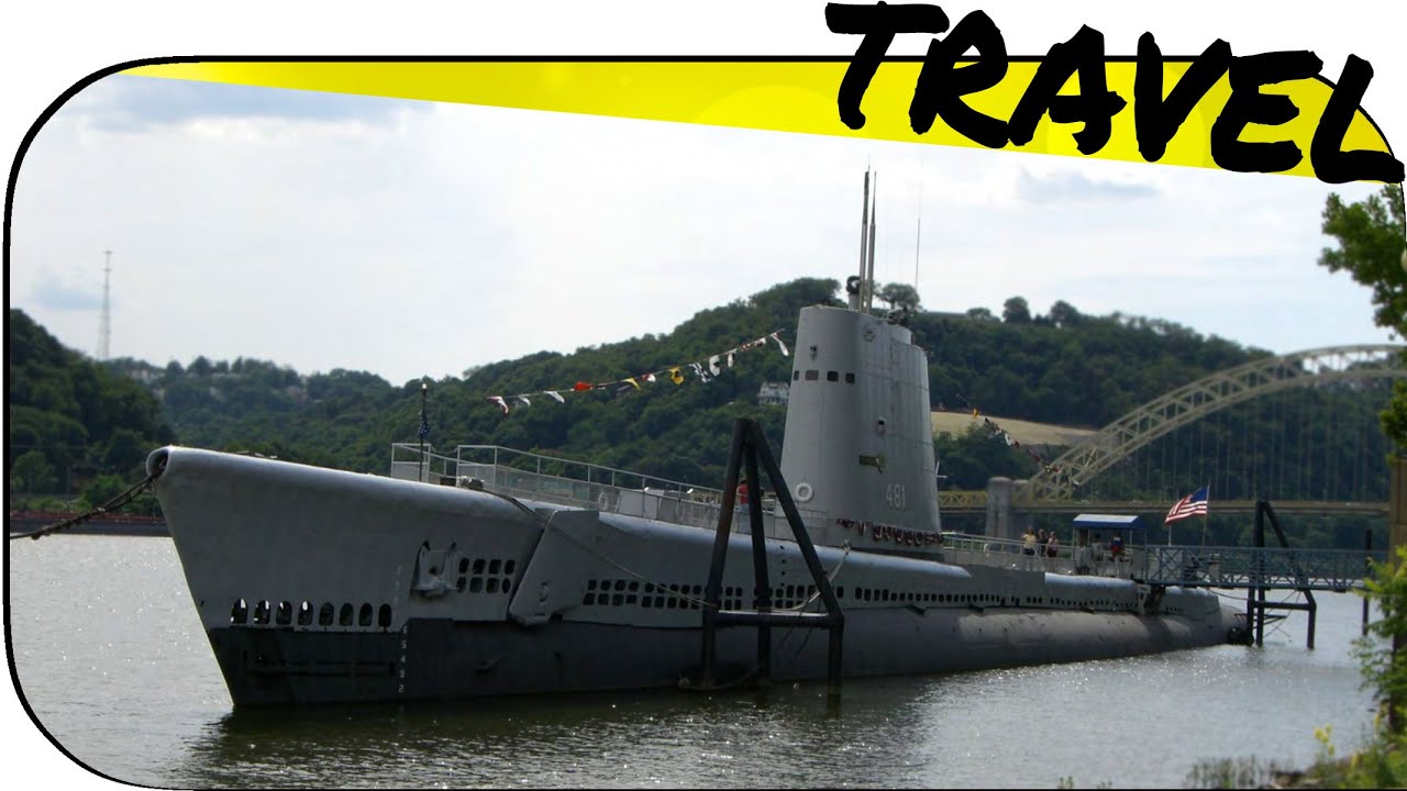Submarine Tour! USS Requin SS 481 in the Ohio River at Pittsburgh Pennsylvania