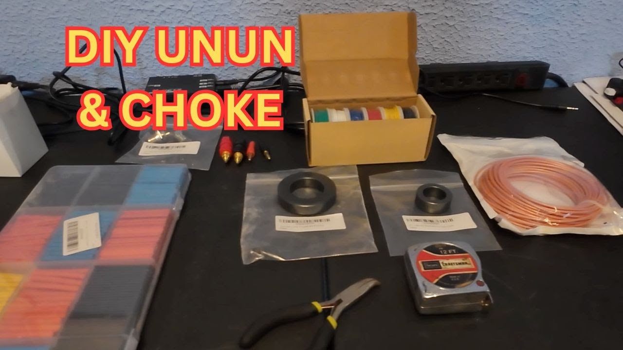 Build Your Own Unun with Included Choke