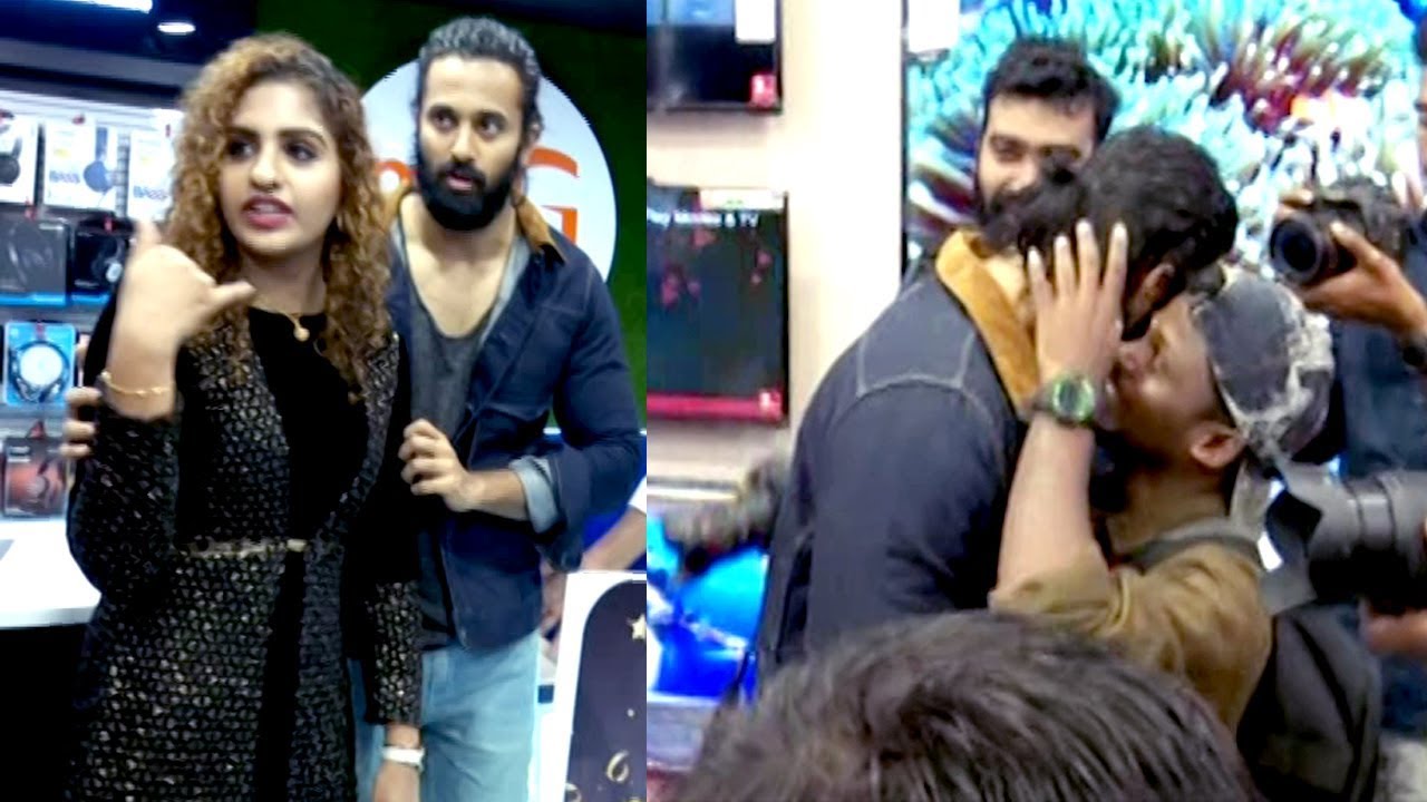 Unni Mukundan and Noorin Shereef