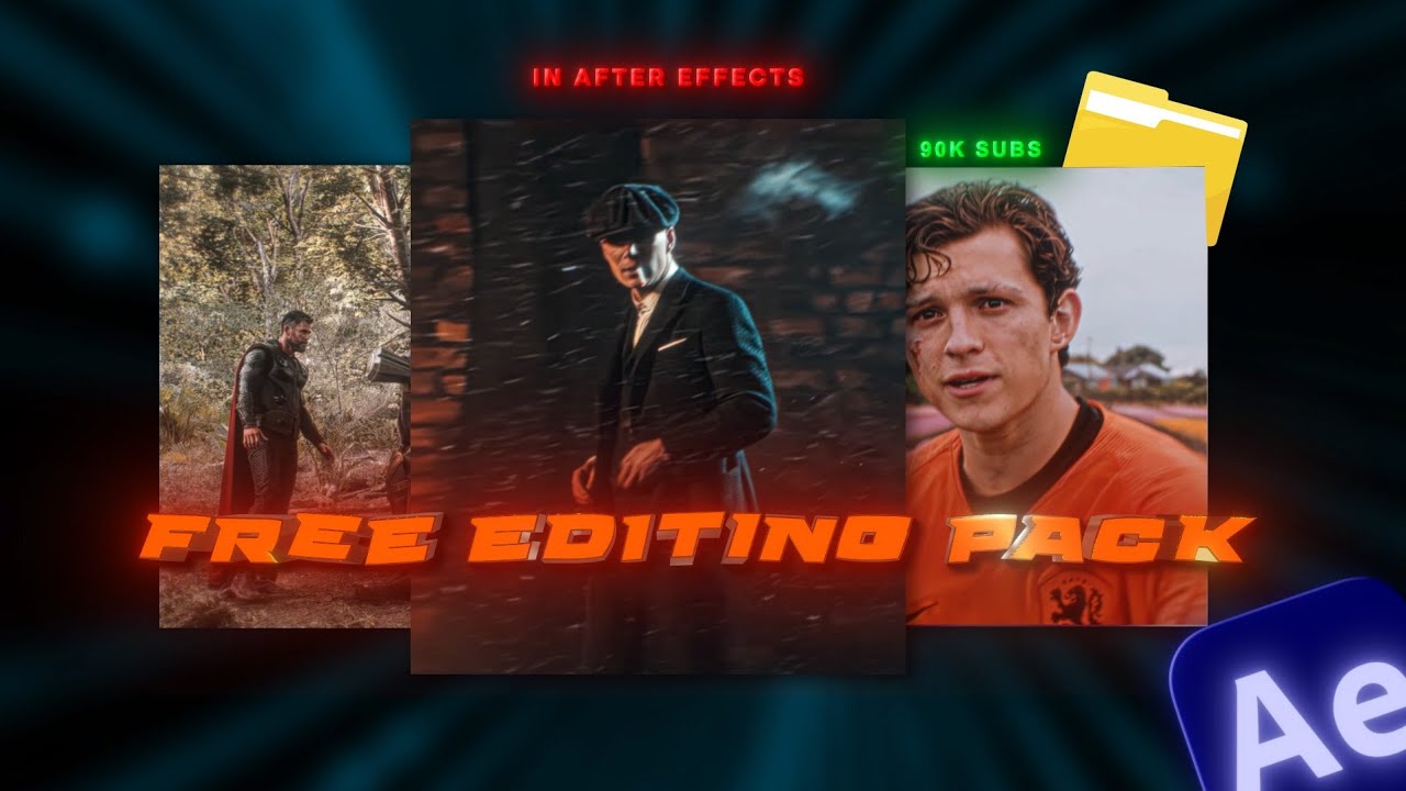 Free Editing Pack in After Effects | 90k Special | Fictic Editz