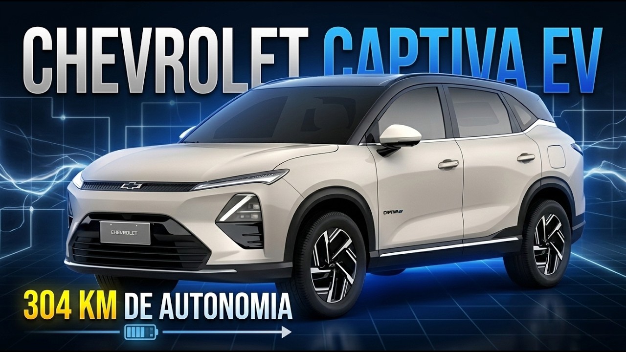 Captiva EV chegou! Conheça o novo SUV elétrico da Chevrolet ⚡