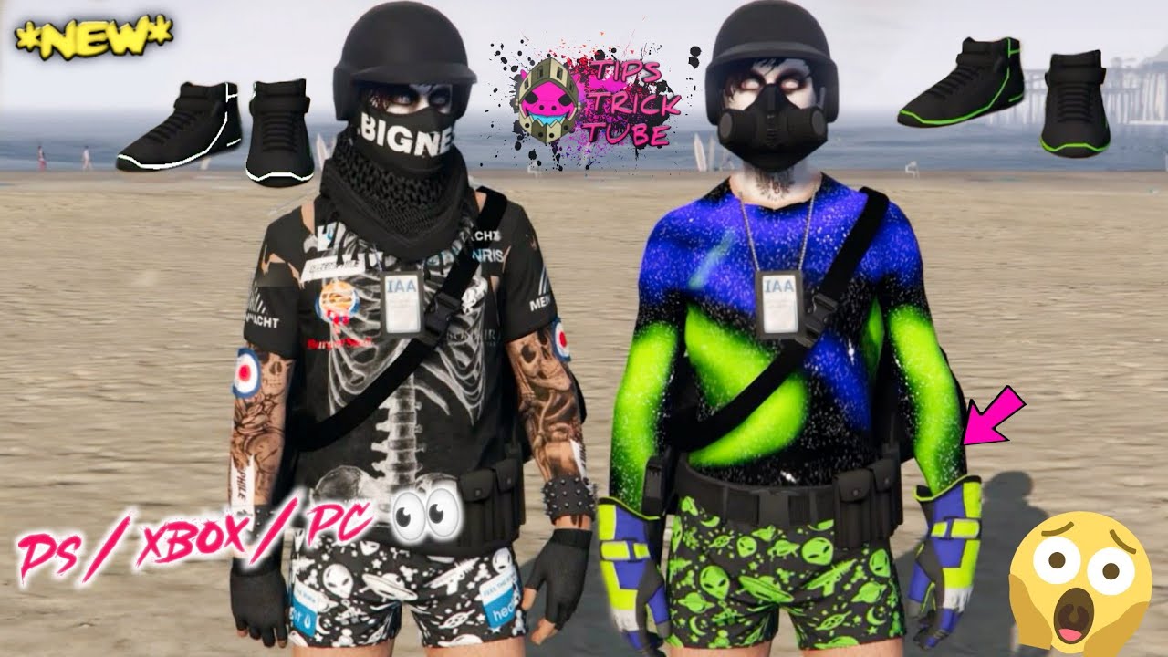 *NEW* EASY CLOTHING GLITCHES! How To Get Race Logos Outfits in GTA 5 Online! (Modded Outfits GTA 5)