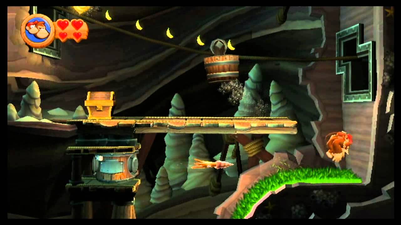Donkey Kong Country Returns, Part 3, Island Barrel Rocket Party
