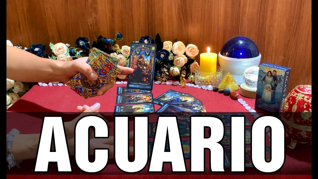 ACUARIO SUJÉTATE FUERTE PORQUE TODO CAMBIA A TU FAVOR Y AQUEL DESEO GUARDADO SE VUELVE REALIDAD