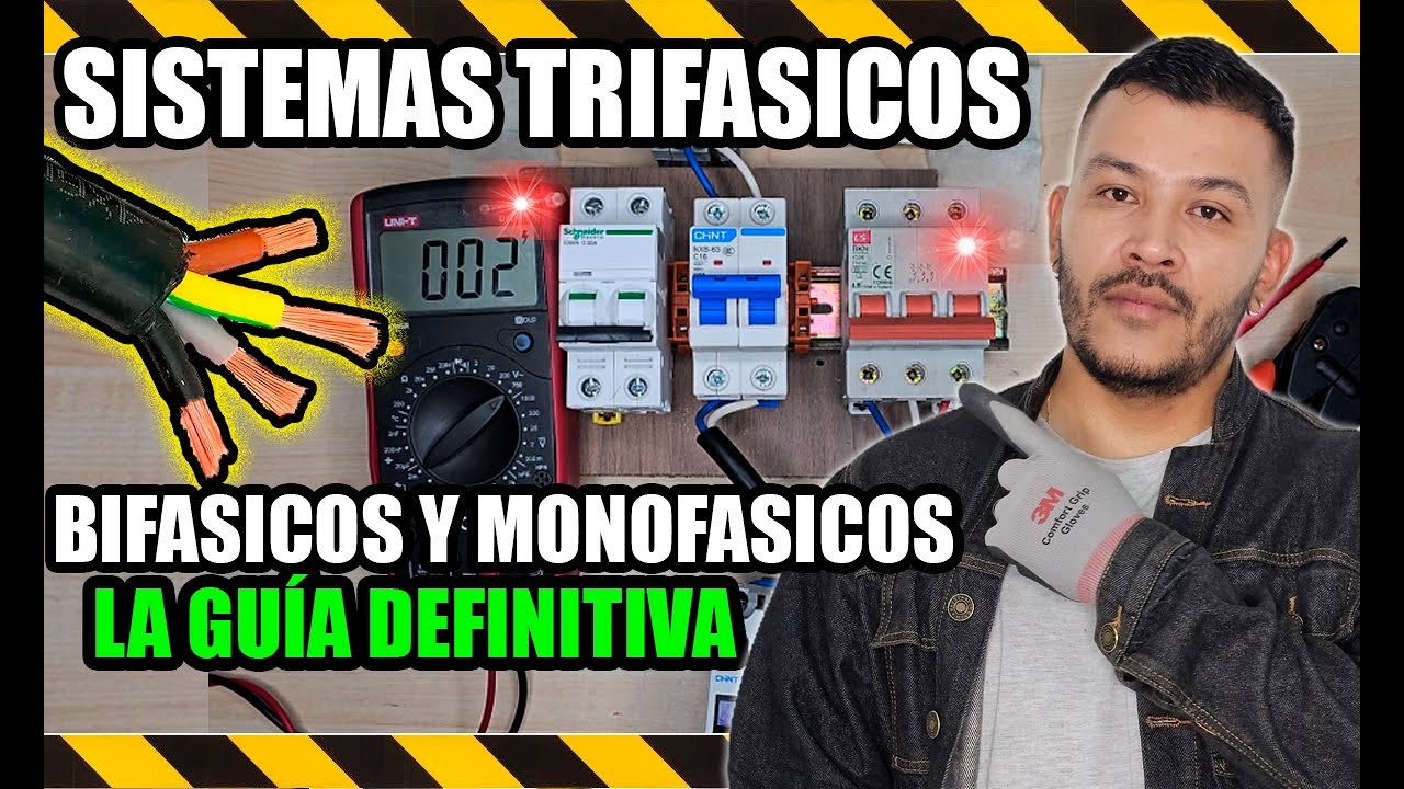 ⚡️Sistemas Eléctricos Trifásicos, Bifásicos y Monofásicos 👷🏻