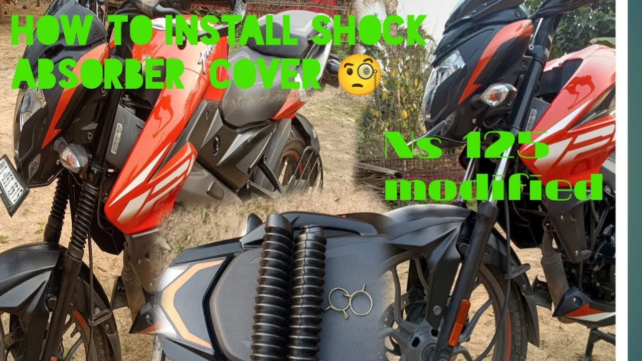 how to install shock absorber  cover 🧐.  Ns 125 /Ns160/Ns200 modCreator search.1.5m views.2hours ago