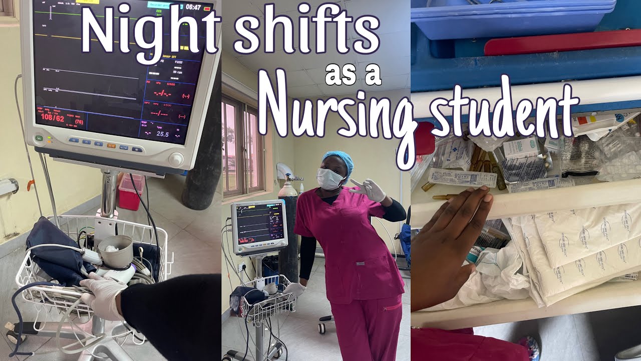 Night shifts as a Nursing student in Nigeria *with time stamps* //ABUAD