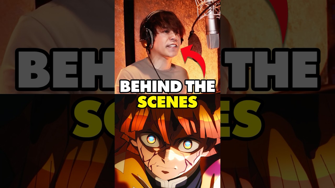 Behind The Scenes Of The Dub Voice Actors For Demon Slayer Infinity Castle!