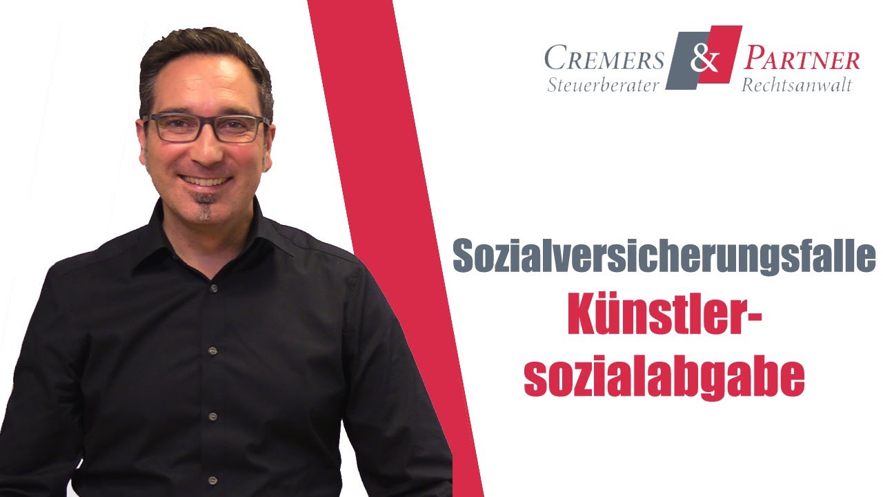 Sozialversicherungsfalle Künstlersozialabgabe