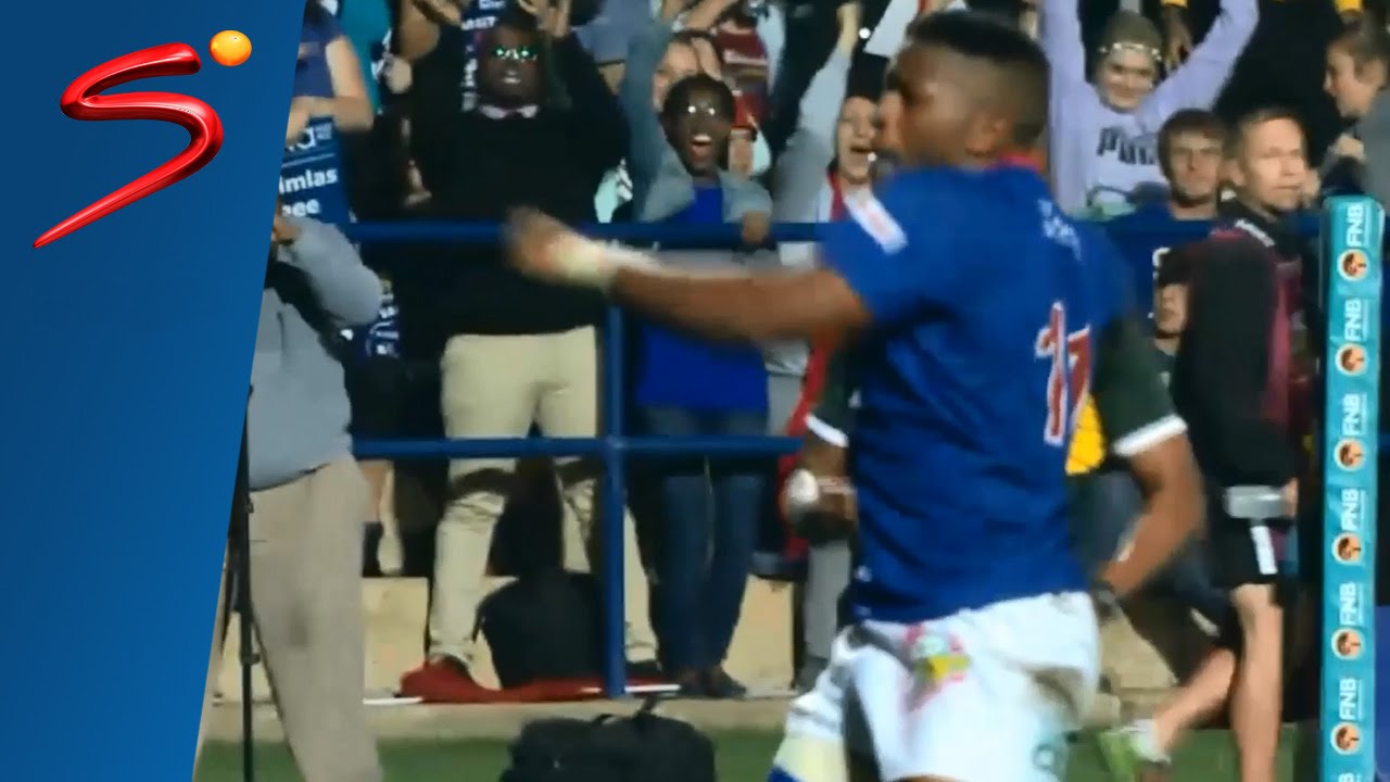 Brilliant sidestep, try and Rooney boxing celebration