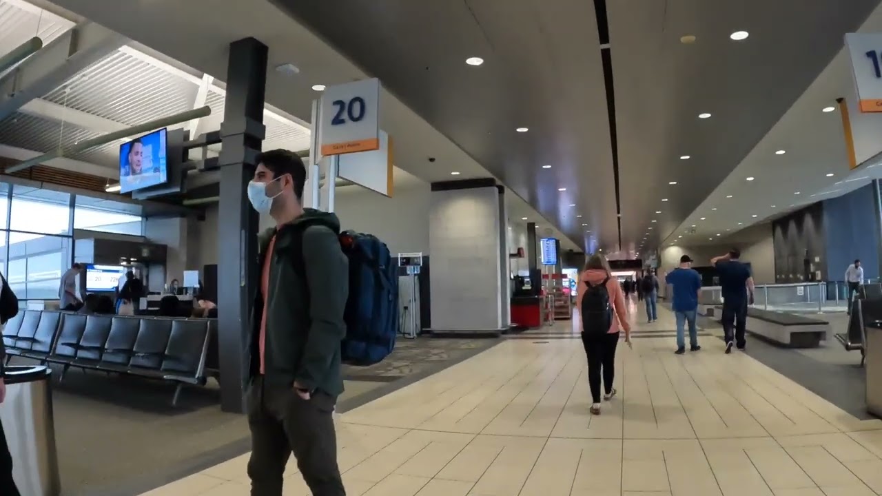 Walking Tour Of Ottawa Airport 🇨🇦 4K