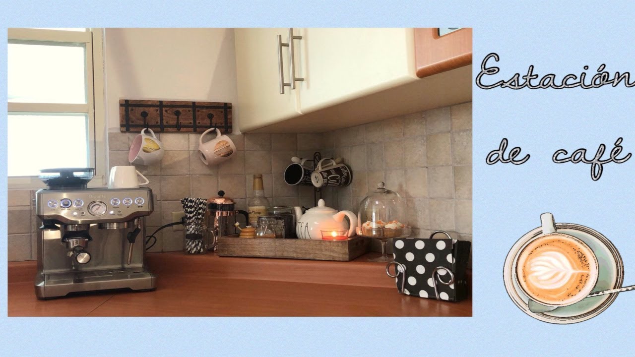 Ideas para decorar una estación de CAFÉ☕ // Tour por mi estación del CAFÉ ☕