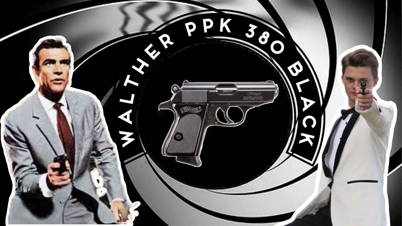 Новинка 2022 года, черный мелонит Walther PPK