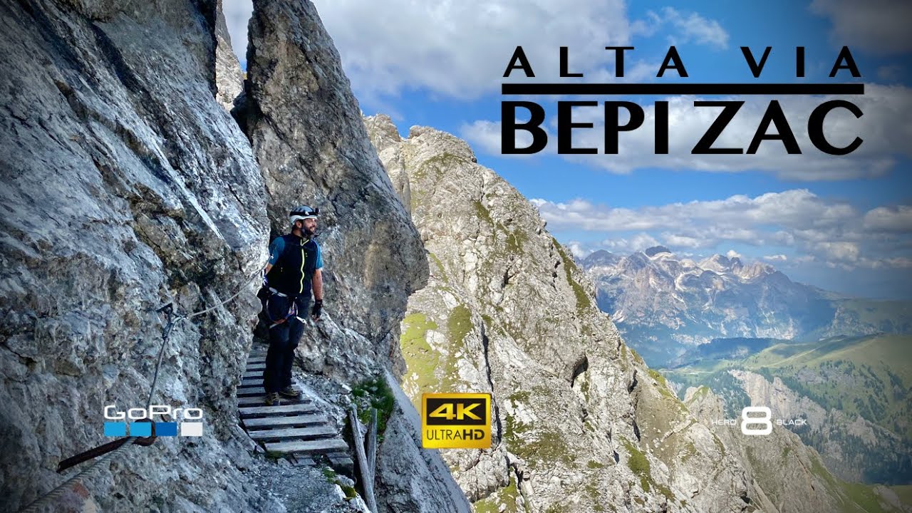 Alta Via BEPI ZAC ripercorrendo i luoghi della Grande Guerra (Cresta di Costabella) | Dolomiti [4K]