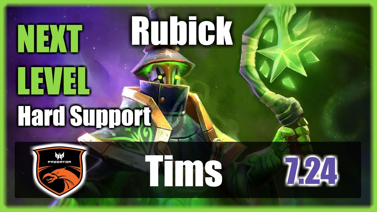Tims - Rubick SUPPORT | Roaming | EPIC RUBICK | KDA:12/3/24 | Wipe | 7.24