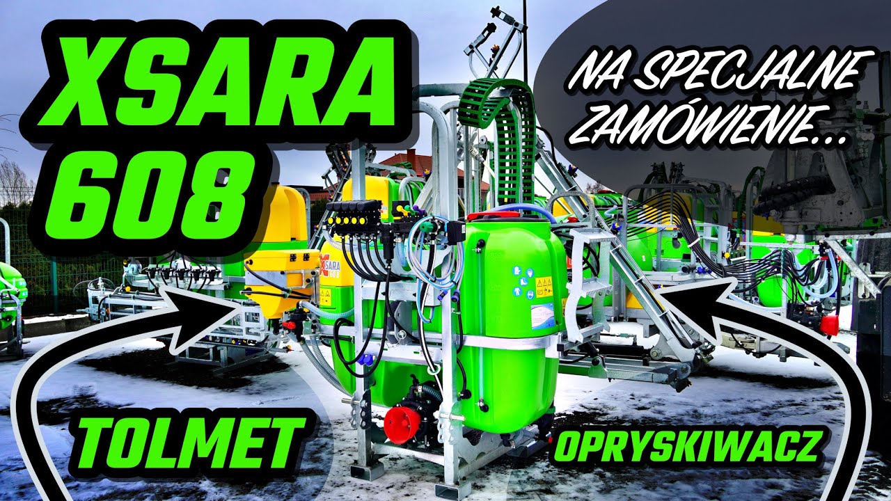 Xsara 608 - opryskiwacz na specjalne zamówienie - Tolmet