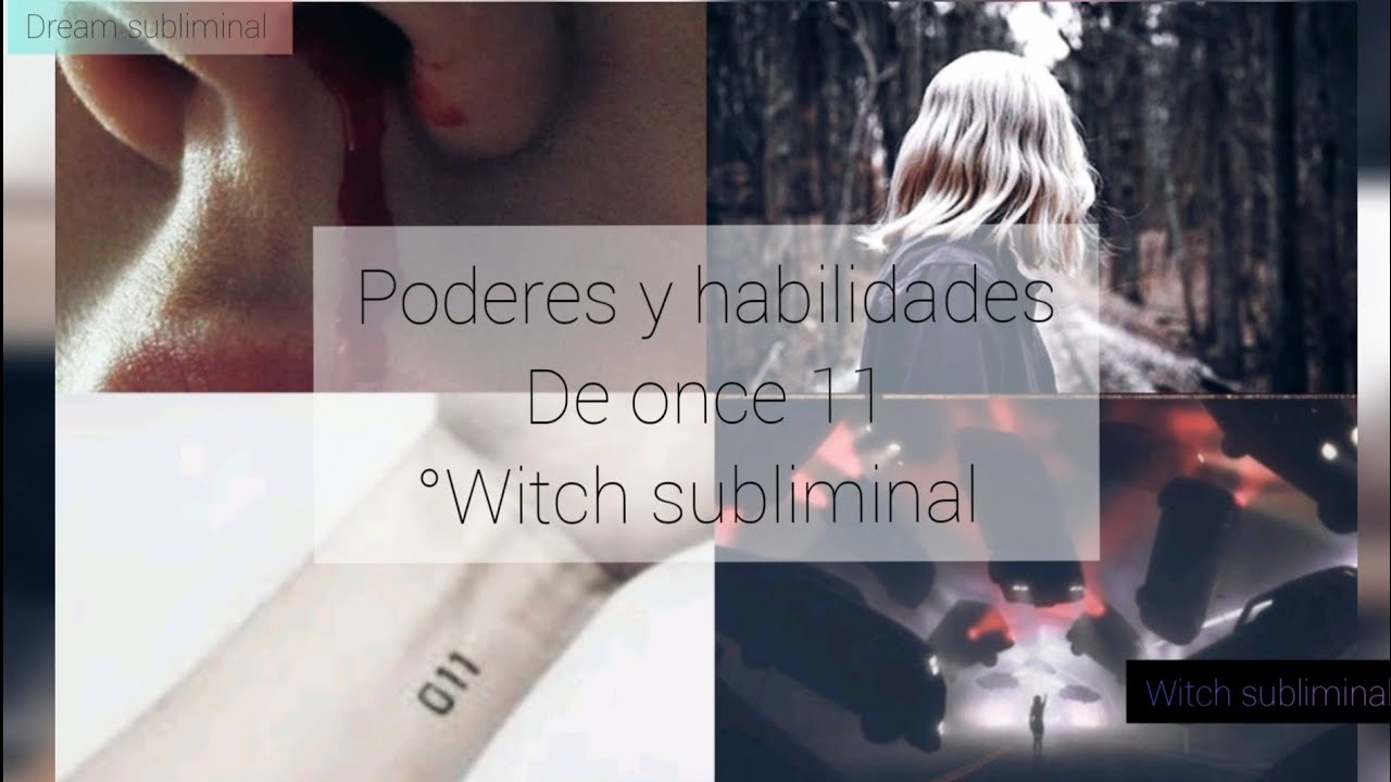 Poderes de once 11 (eleven) Stranger Things subliminal poderoso
