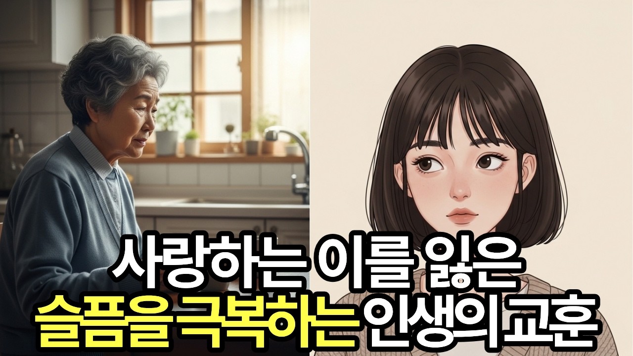 사랑하는 사람을 잃고 나서야 알게 되는 인생의 교훈