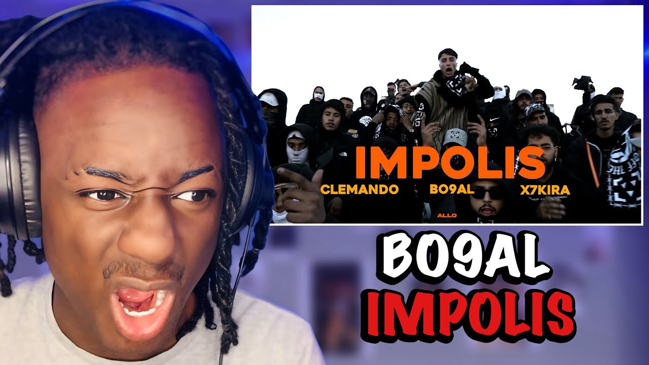 Bo9al X x7kira7 X Clemando - Impolis ( Clip Officiel ) Prod By Teaslax | 🇲🇦 REACTION