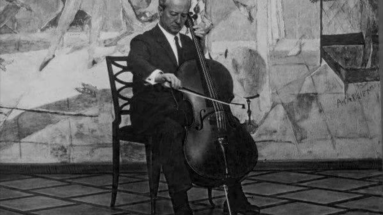 Pierre Fournier - Schelomo, Hebraic Rhapsody by Ernest Bloch / Berliner Philharmoniker