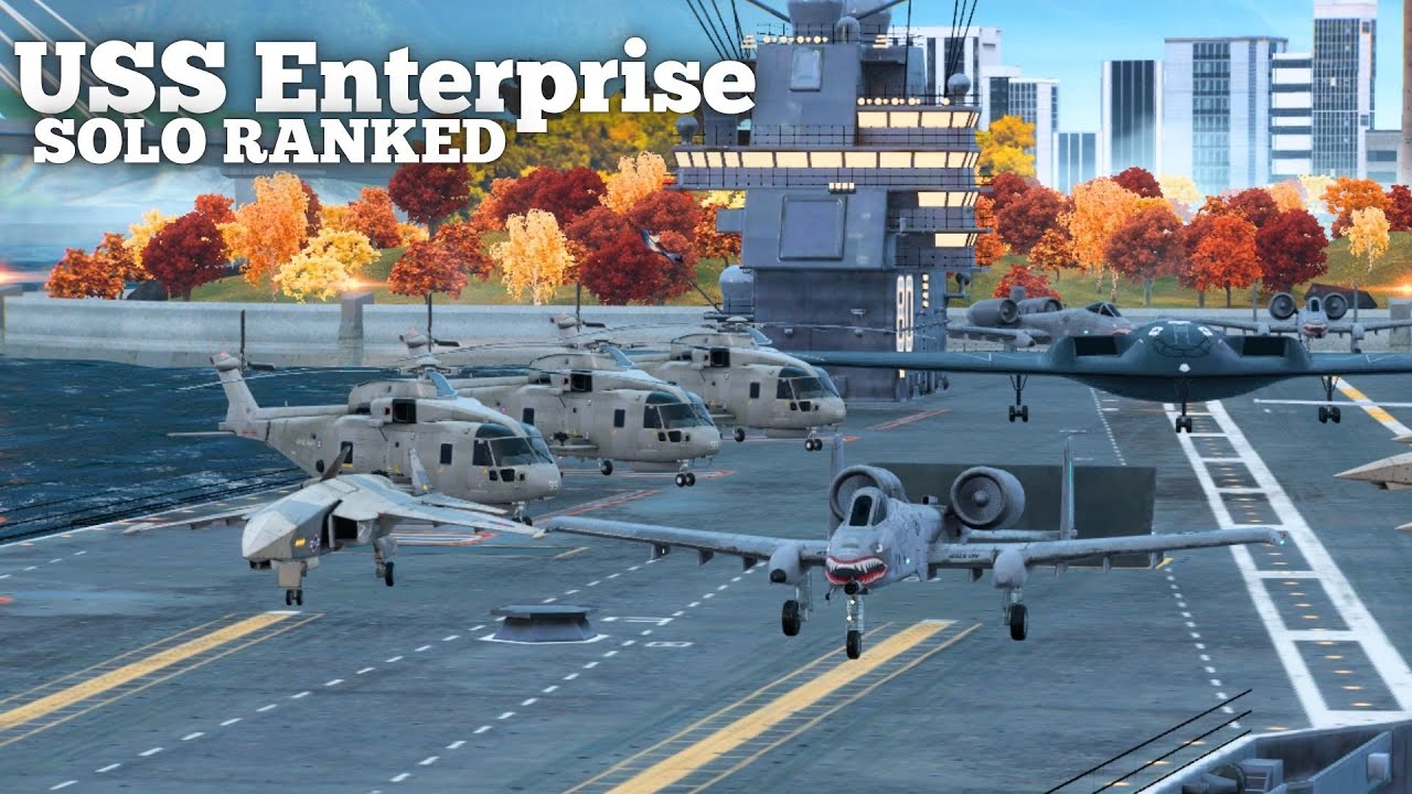 USS Enterprise - Can l Survive Using ACV in Ranked Mode? - Modern Warships