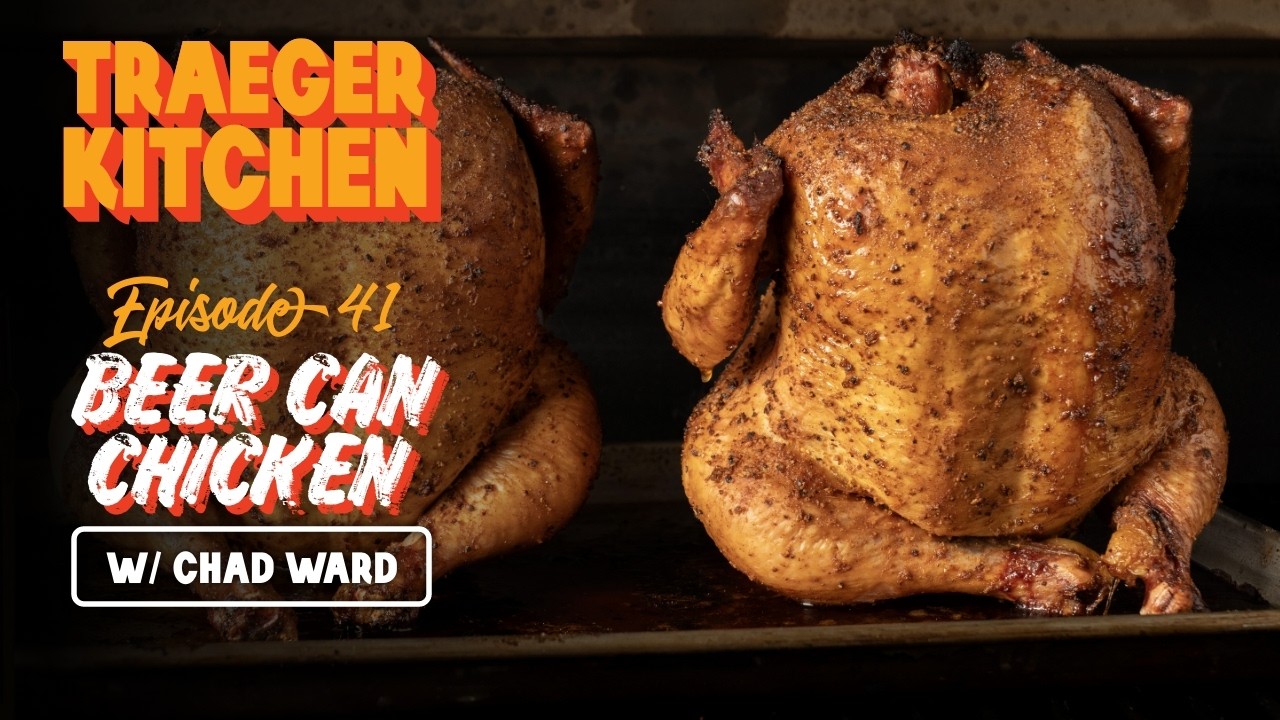 Классическая курица в пивной банке | Traeger Grills