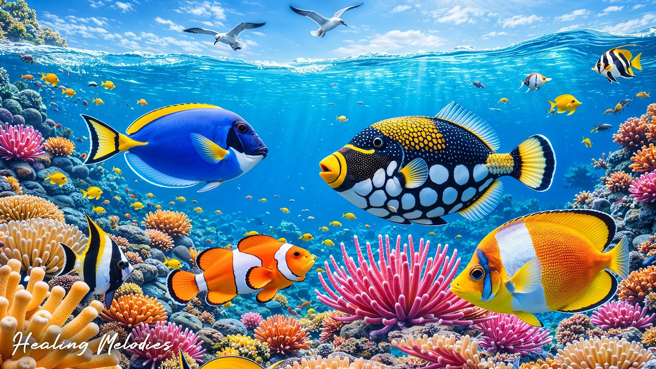Успокаивающая музыка океана 🐟🌊 Нежные мелодии для глубокого сна