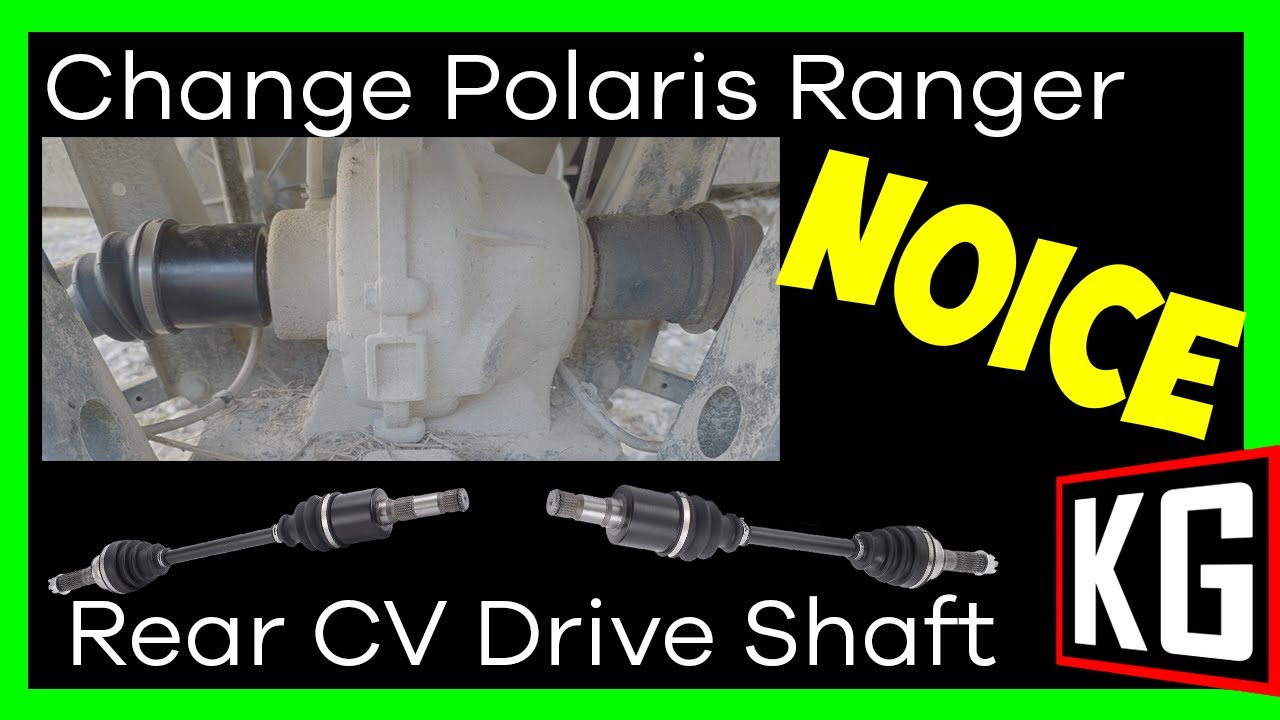 Polaris CV Drive shaft Replacement