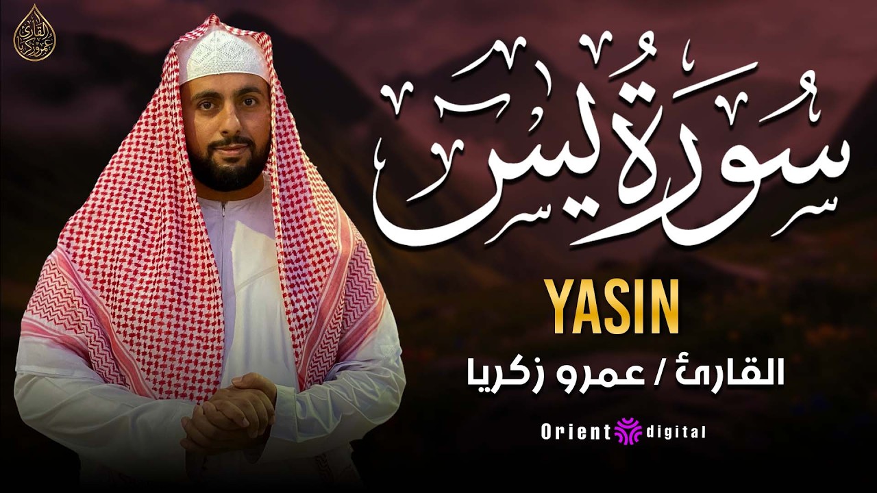 سورة يس كاملة تلاوة هادئة تريح القلب والعقل 🤍 القارئ عمرو زكريا Surah Yaseen Full