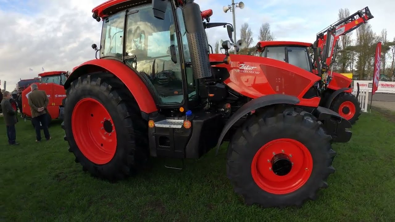 2022 Zetor Forterra HSX 140 16v 4.2 Litre 4-Cyl Diesel Tractor (136 HP)