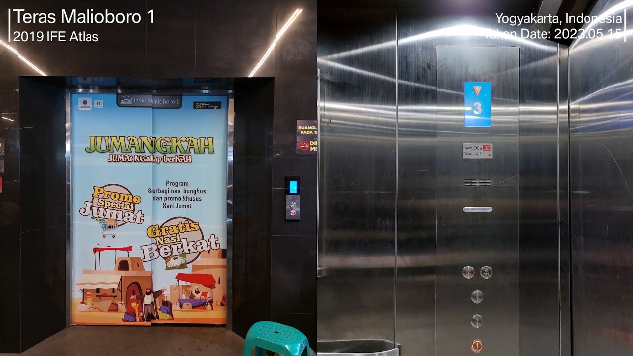 IFE Atlas Traction Elevator at Teras Malioboro 1, Yogyakarta