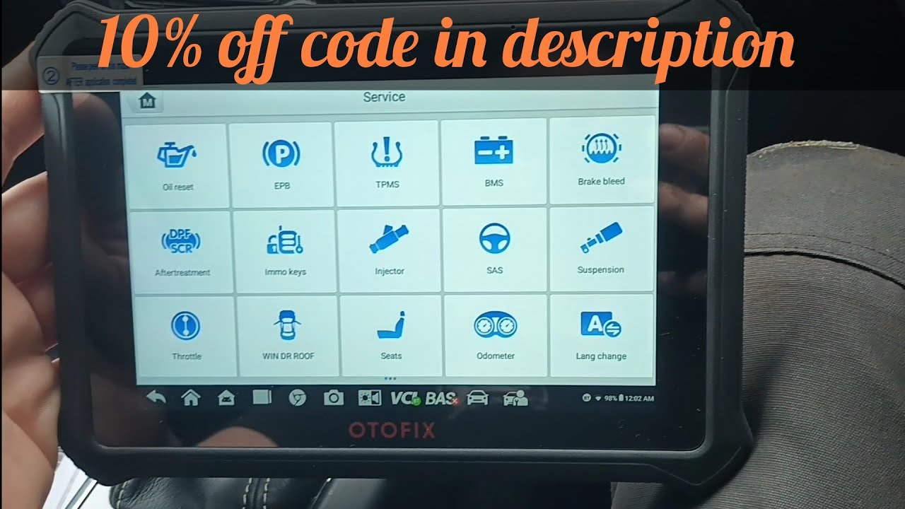 OTOFIX D1 Bi Directional Diagnostic Scan Tool Demonstration  Review