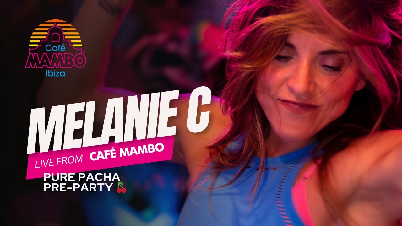 Melanie C Pure Pacha Pre Party Live At Café Mambo Ibiza September 26 2024