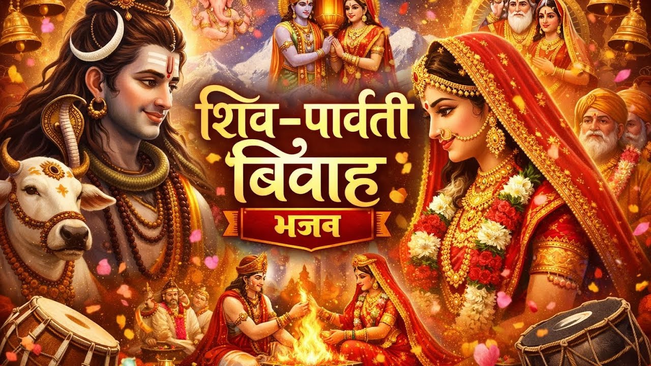 शिवरात्रि पर शिव–पार्वती विवाह | सबसे सुंदर विवाह भजन | Har Har Mahadev