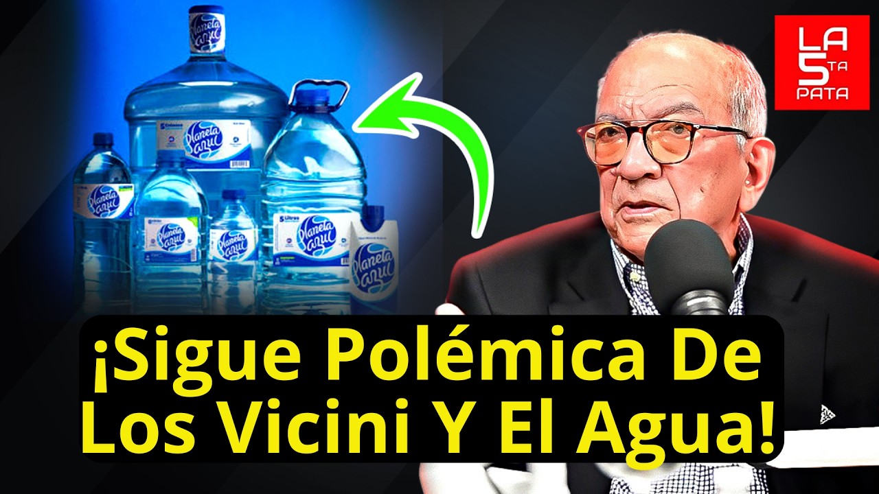 ¡Exgobernador del Banco Central Revela Más del Lado Oscuro de Agua Planeta Azul con los Vicini!