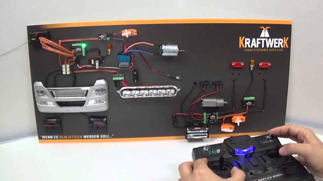Steuerung Kraftwerk Lichtanlage Variante2: K1K2Direktbelegung