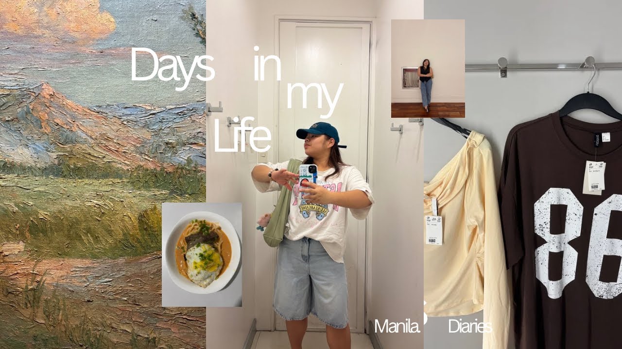 vlog l introvert diaries, uni vlog, museum of fine arts, cafe hopping in manila
