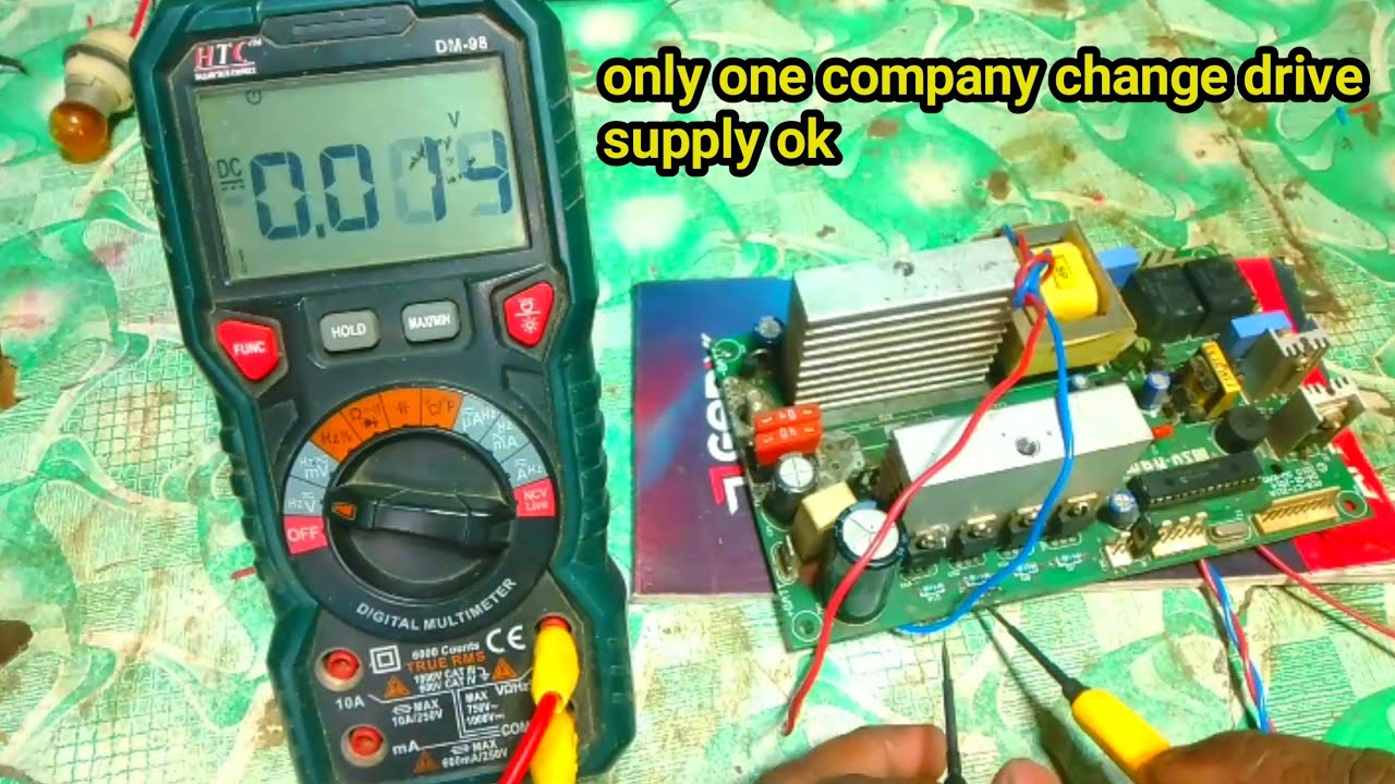 Sukam shark 850 inverter drive volt problem  | no output 