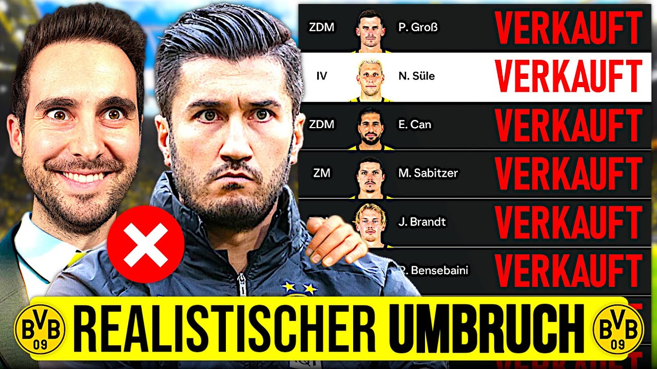 Ich RETTE den BVB vor Şahin und führe ihn zurück AN DIE SPITZE!! 🚑🐝🔥