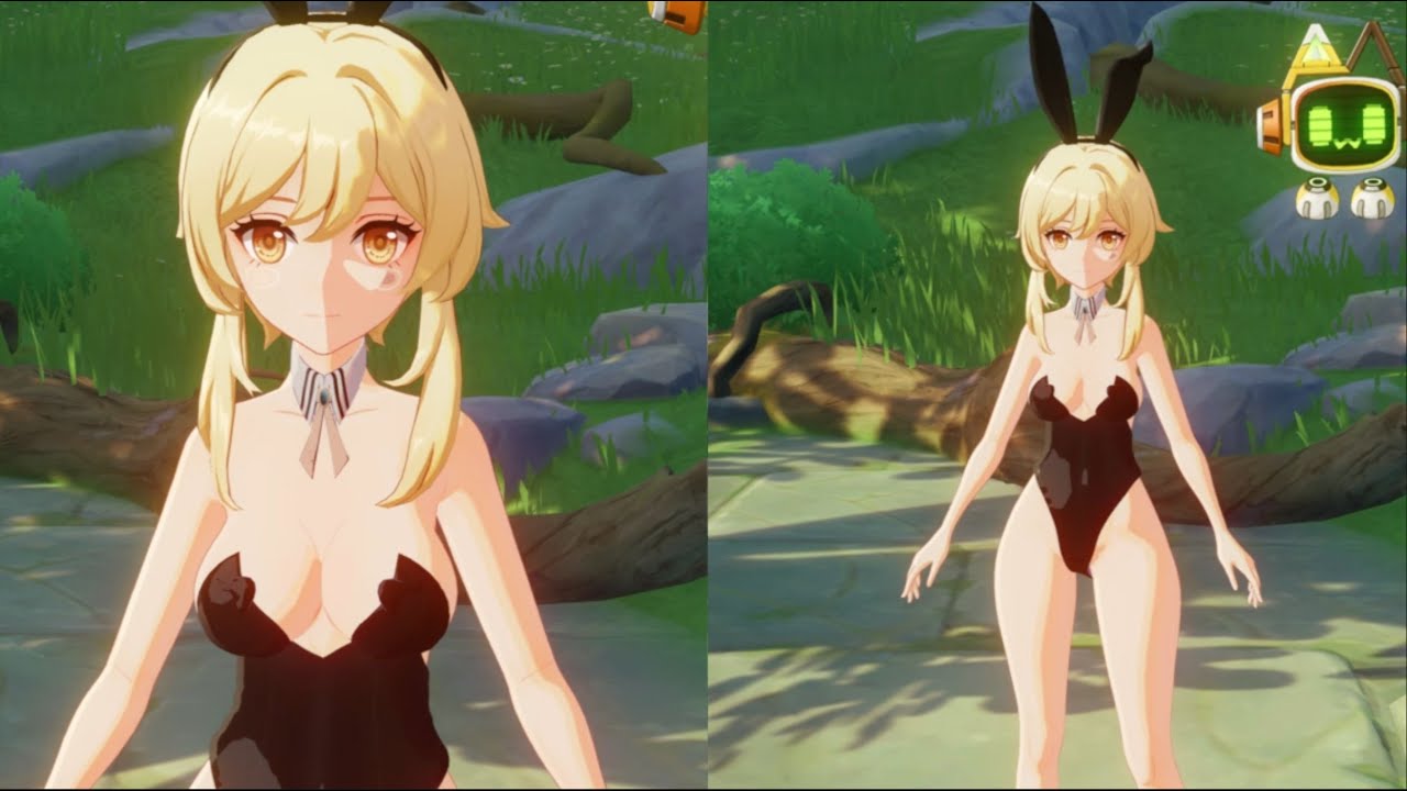 Lumine - Mod - BunnySuit B&W - Outfit