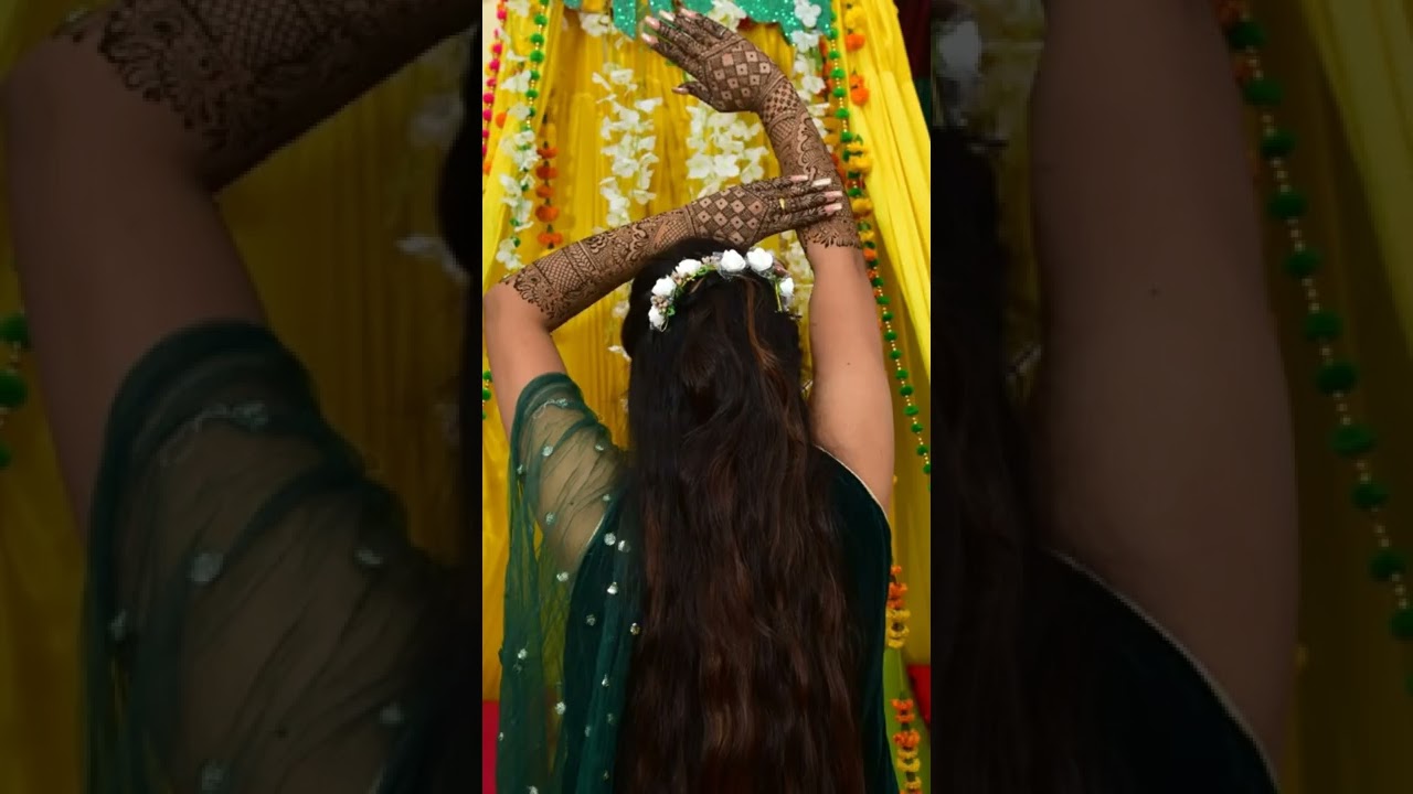 Mehndi Ceremony #mamtamakaup#makeup#mehndi#bridal#makeupartist