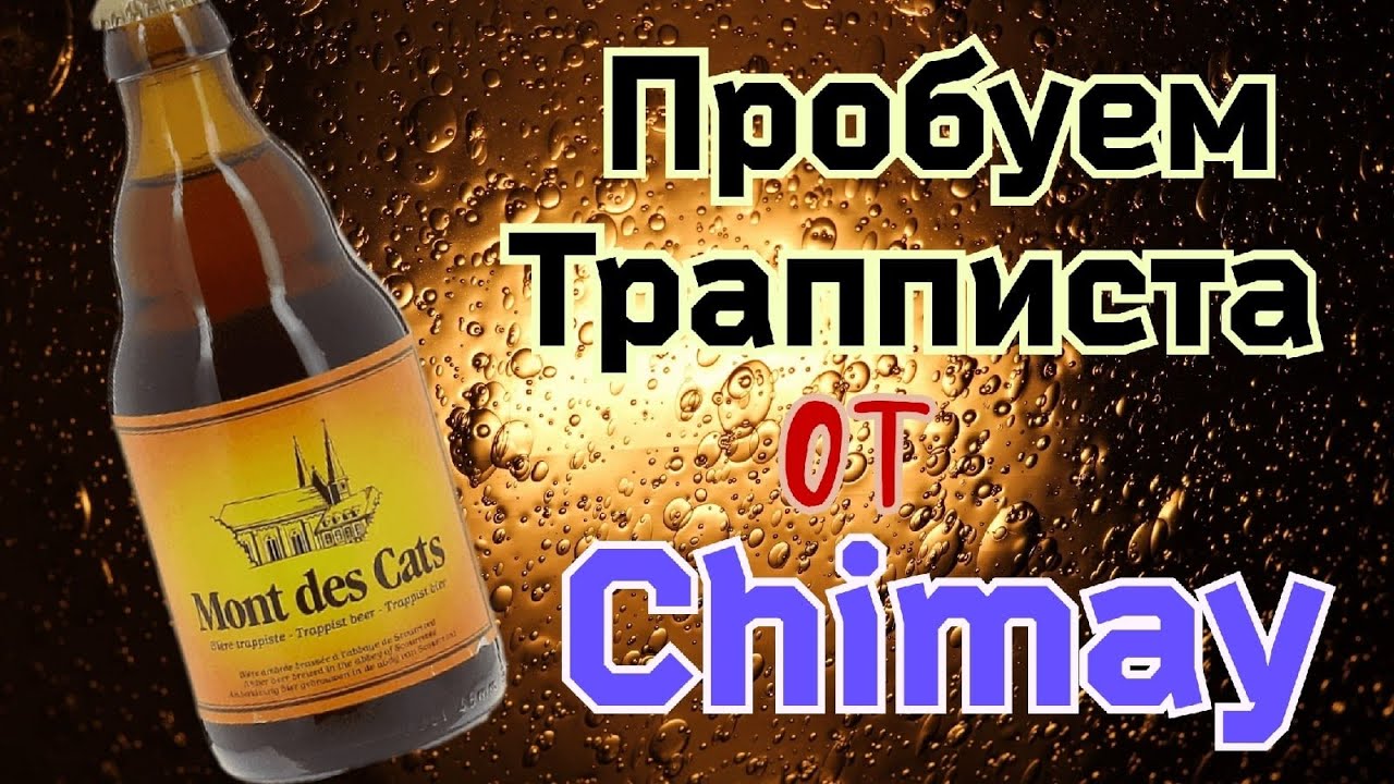 Пиво Chimay Mont des Cats  Траппист из Бельгии